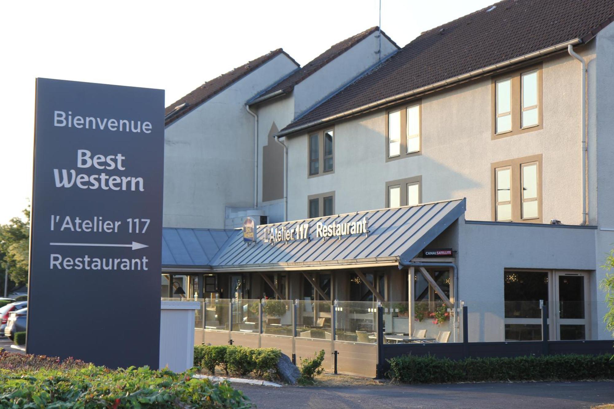 Best Western L'Atelier 117 Maubeuge Exterior foto